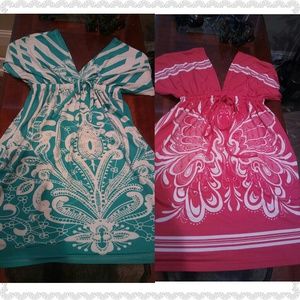 2 Brilliant Deep V-Neck Dresses